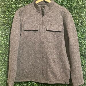 prAna Coat / Jacket Wool Blend Men’s size Large Gray - Style #1964591